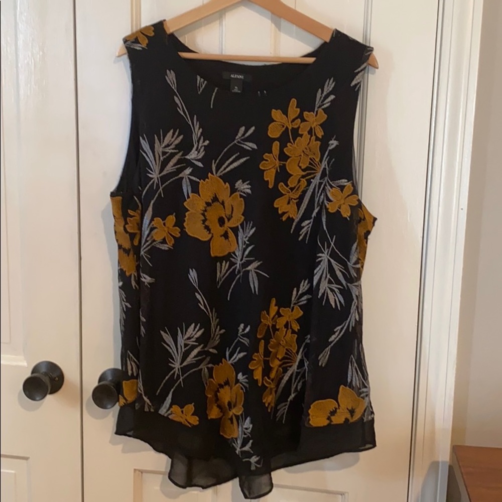 Dressy sleeveless top